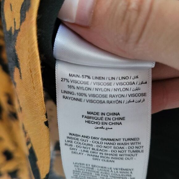 Acler York Dress in Night Garden Print US 2 - Picture 13 of 15